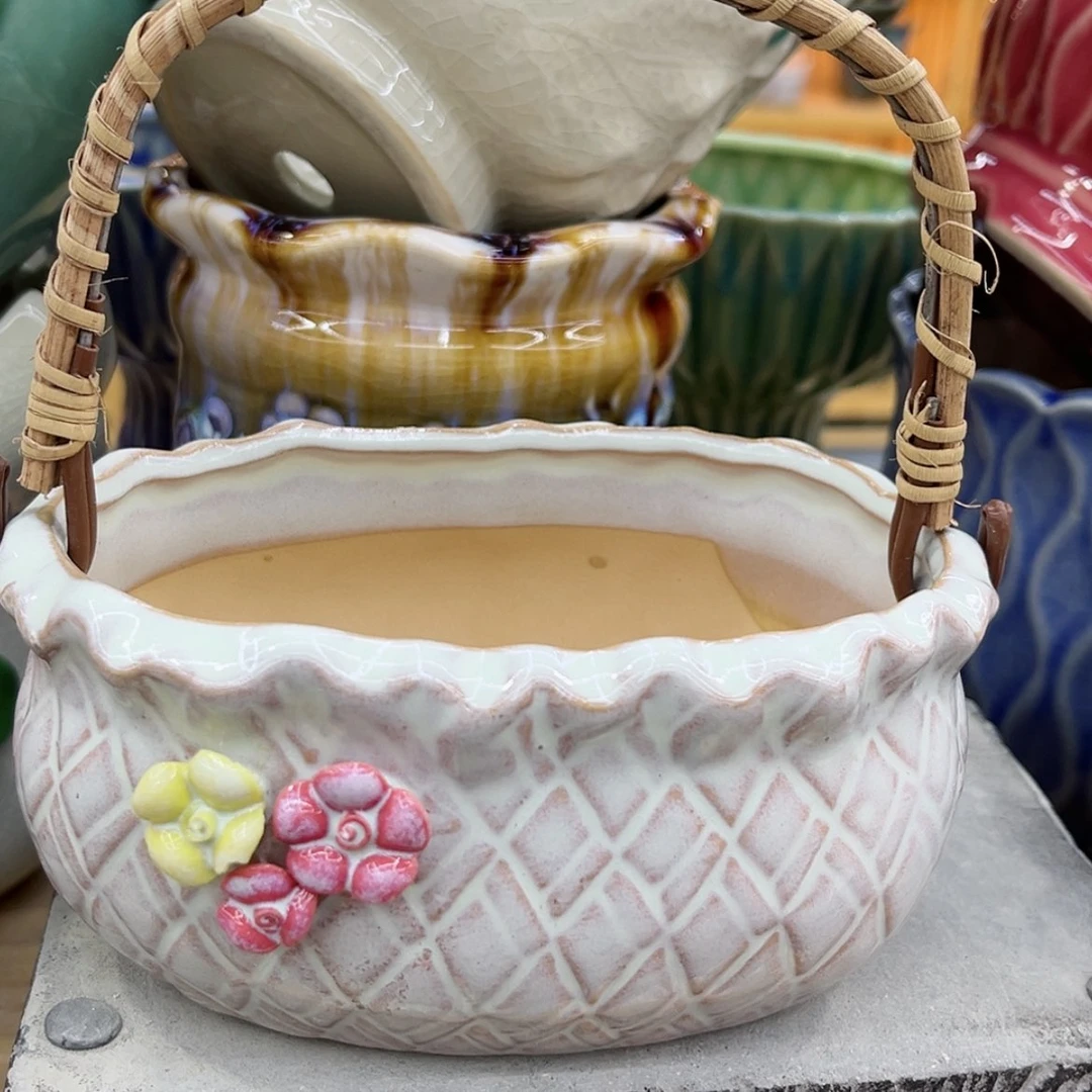 【闪购商品】陶瓷花盆