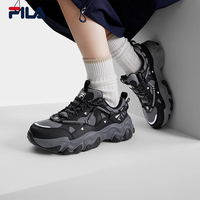 斐乐情侣24新款猫爪5代时尚百搭透气增高运动鞋F12W442115F