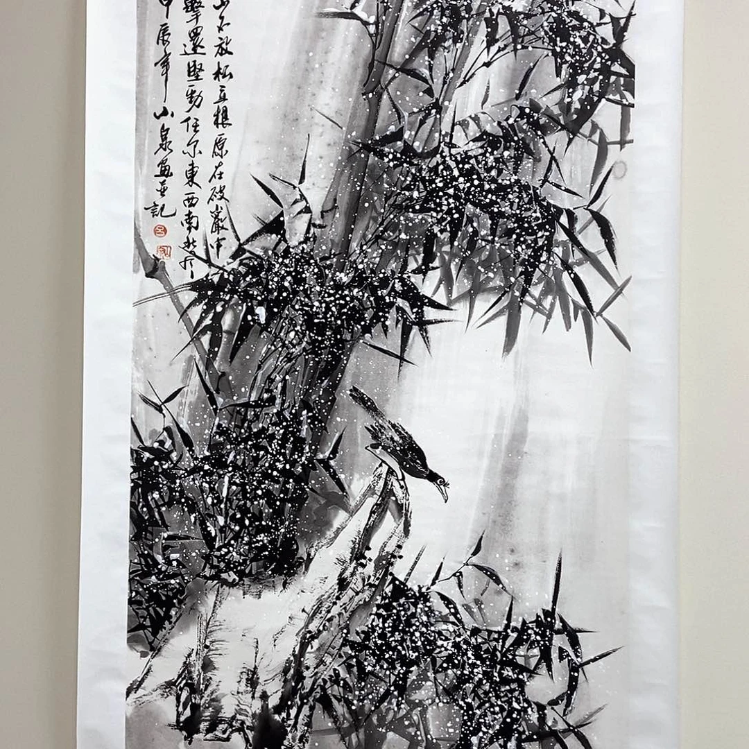 国画吕山泉四尺精品佳作