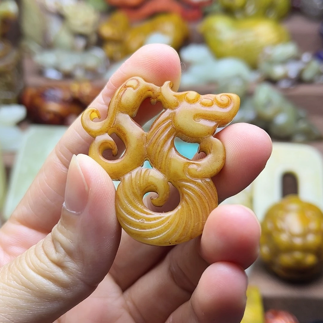 白玉菩提吊坠172。。