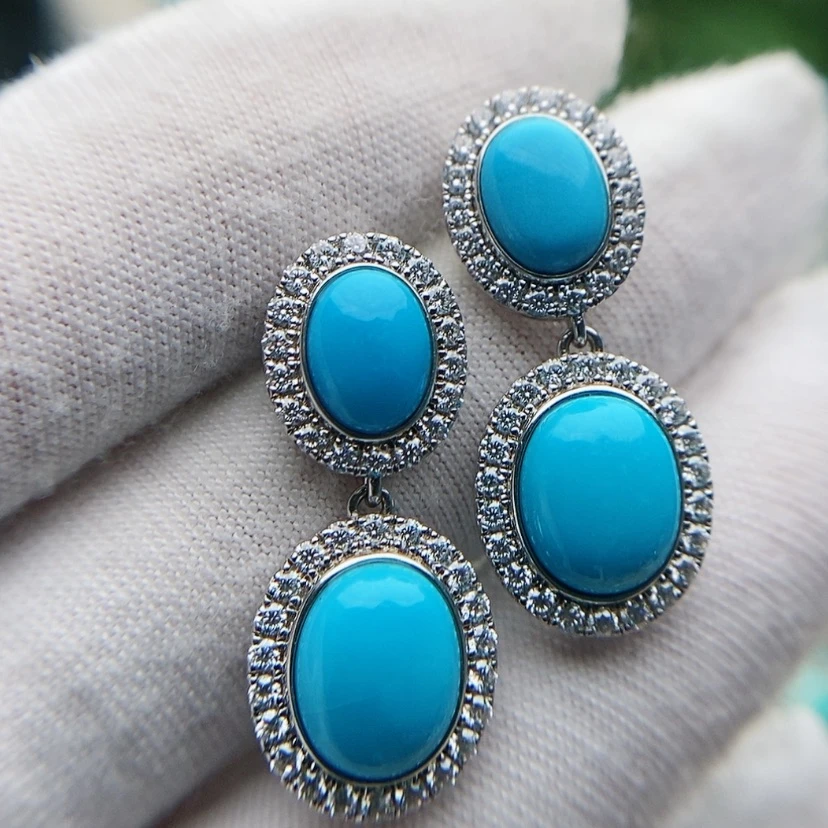 【闪购商品】绿松石配饰银S925镶嵌