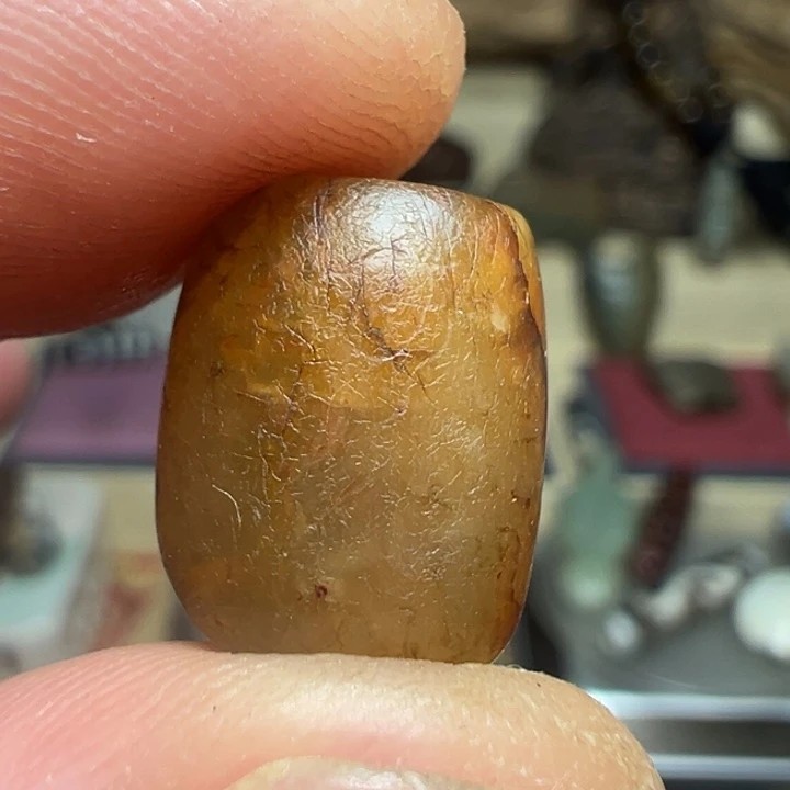 和田玉（糖玉）挂件未镶嵌说****行