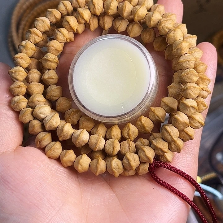 橘***.柏香籽/百香籽手串原桩白芽横打