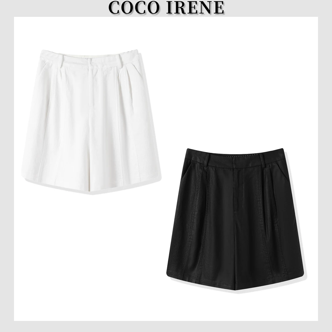 COCO IRENE 【五分裤】时尚休闲百搭显瘦短裤女L
