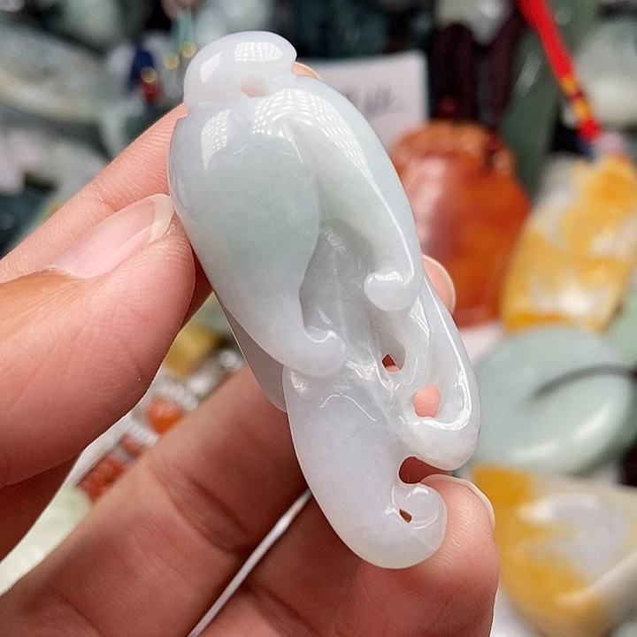 未镶嵌挂件翡翠翡翠