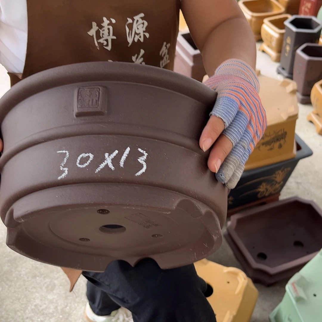 紫砂花盆盆景艺术