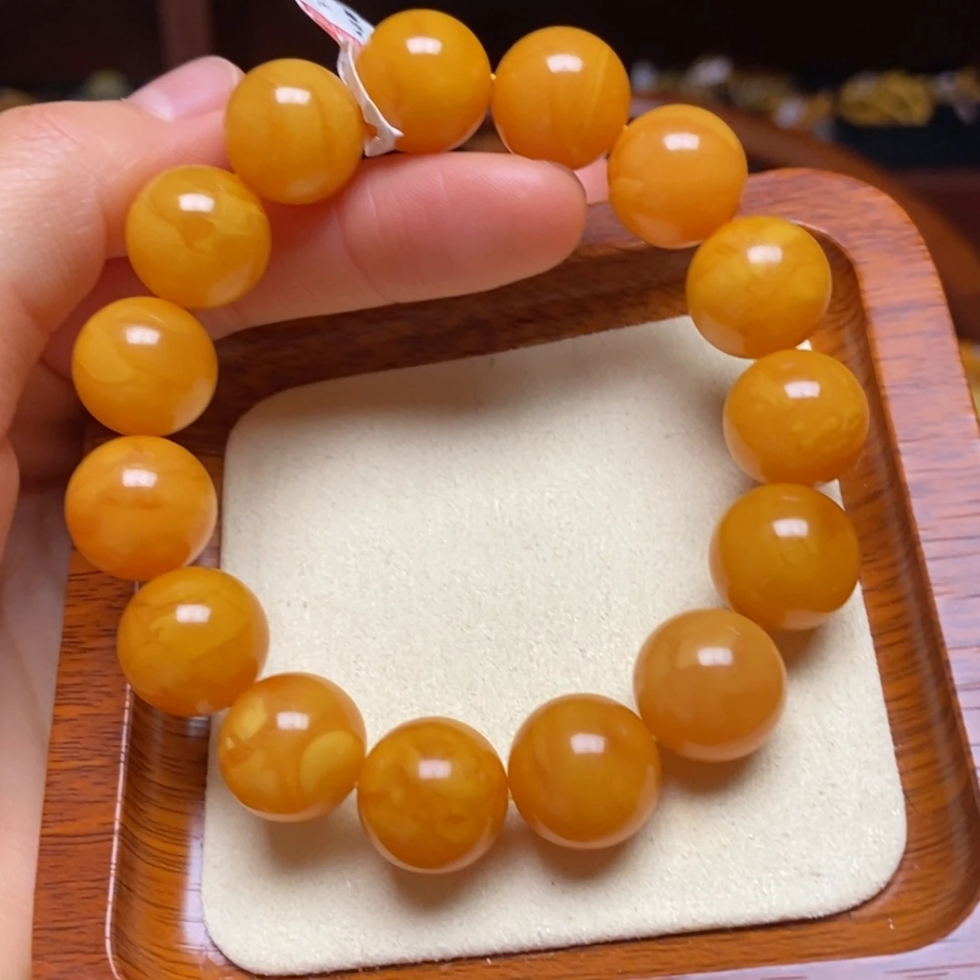 【闪购商品】蜜蜡手链未镶嵌手串