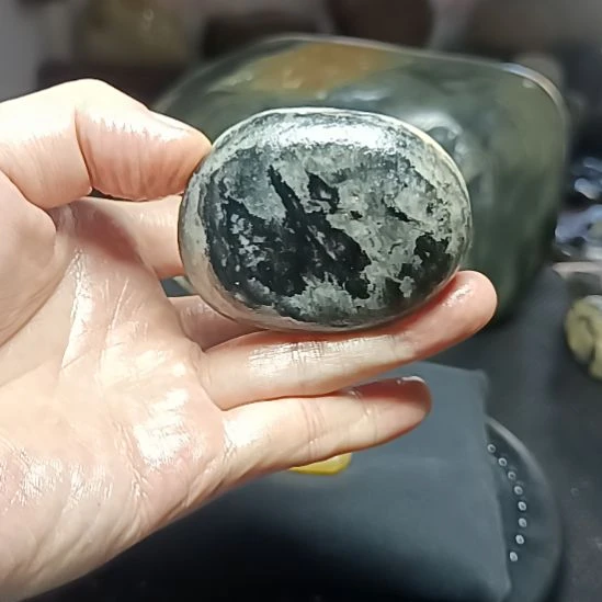 新疆金丝玉原石国画