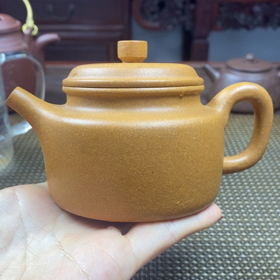 紫砂茶壶220紫砂壶黄金段