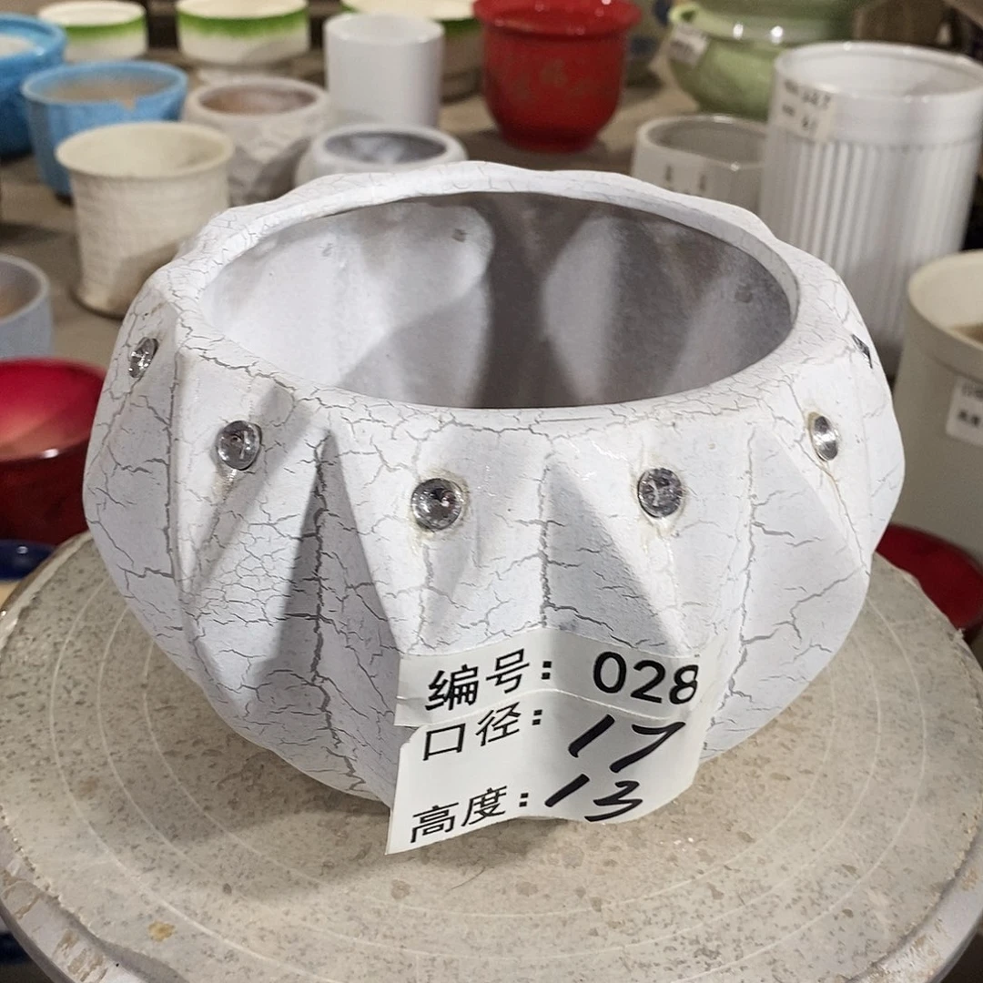 【闪购商品】陶瓷微瑕花盆-028-1个