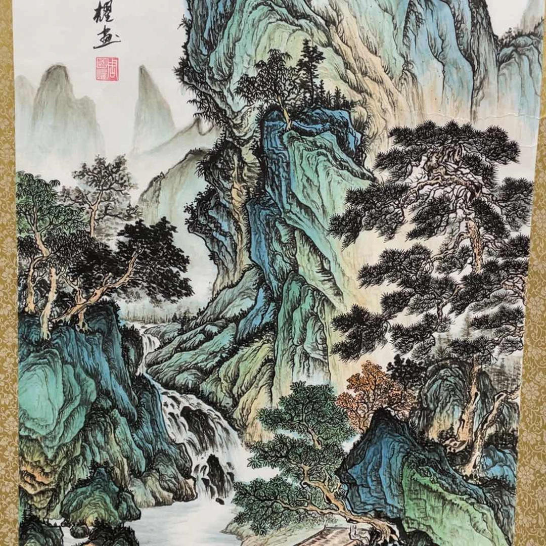 国画老师手笔手绘作品w