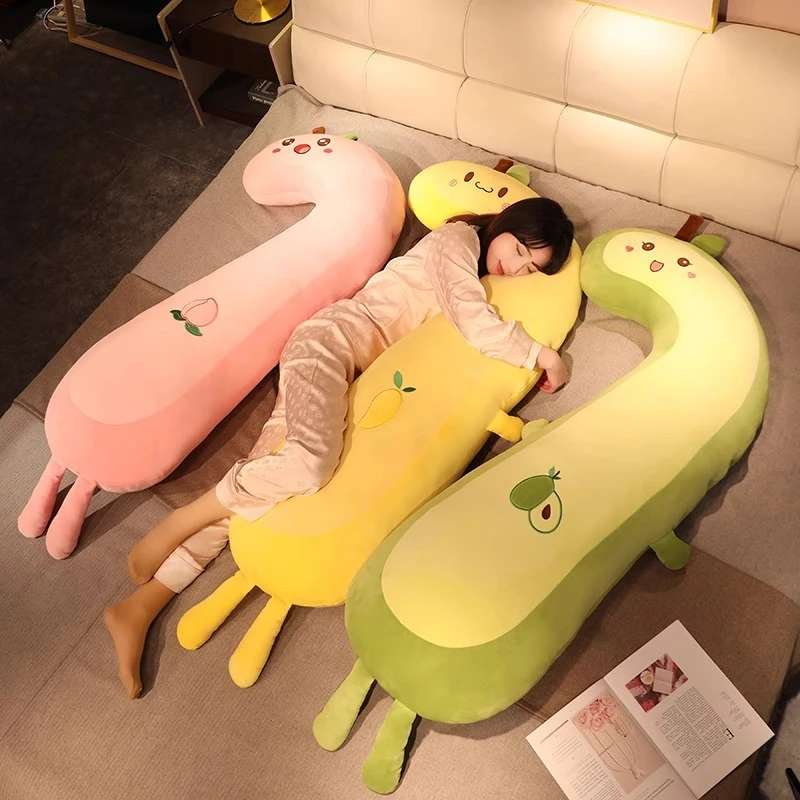 可爱长条抱枕女生睡觉床上夹腿侧睡枕头卧室男生靠枕床头靠垫孕妇