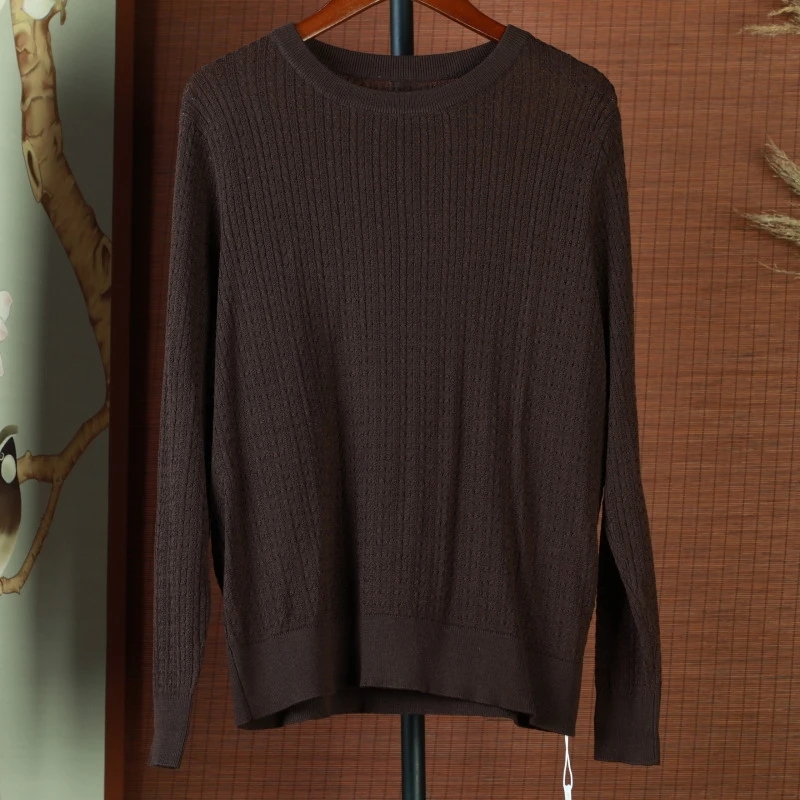 潘新中式风 毛针织衫 098 黑色咖色绿色