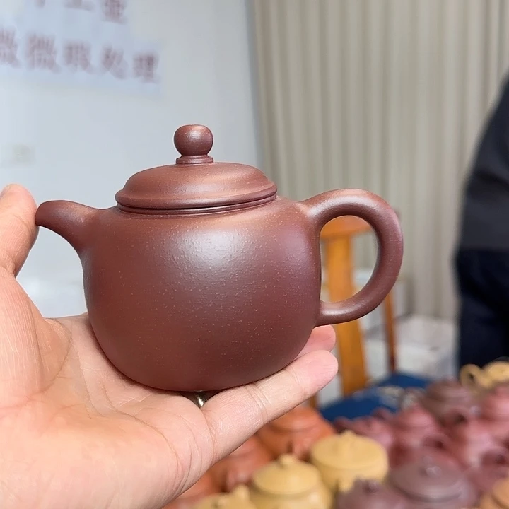 茶壶紫砂袍尊紫泥