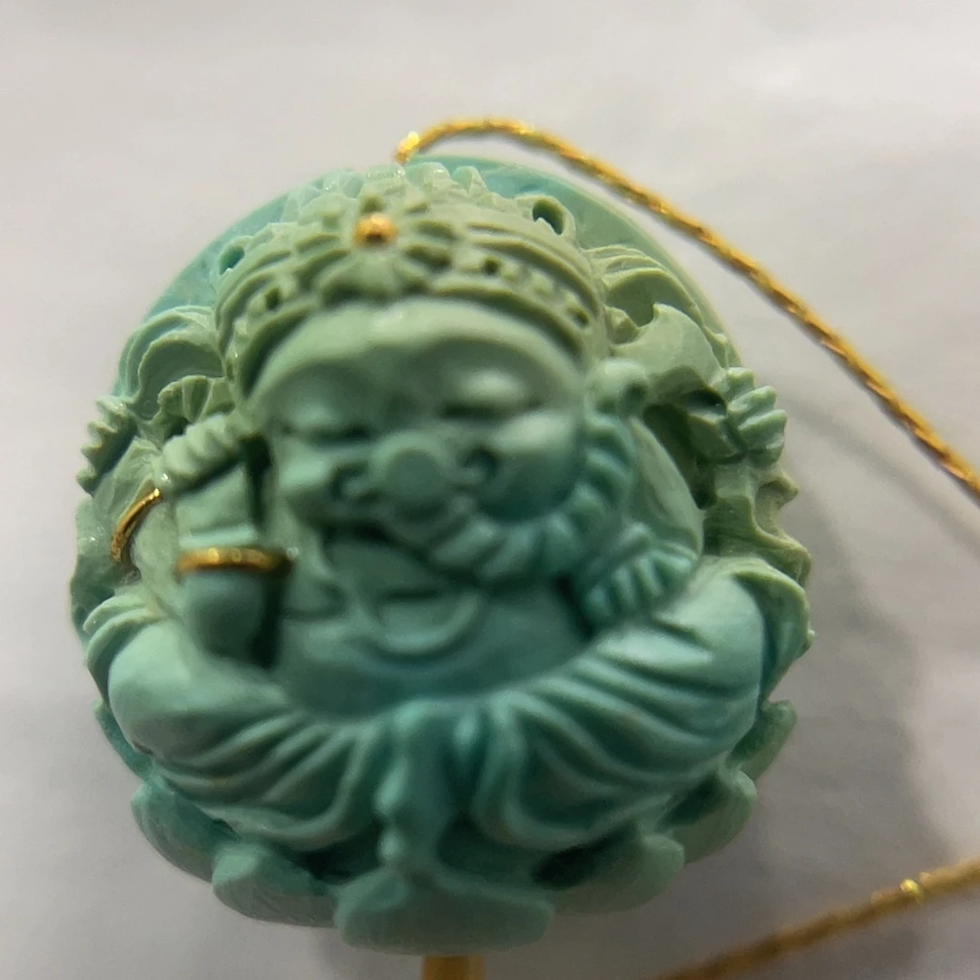 绿松石未镶嵌珠宝奇石