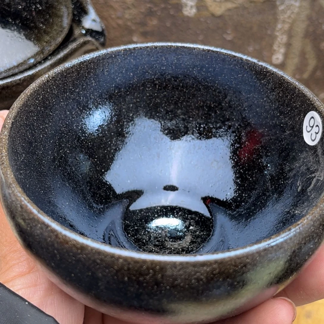 茶盏义兴龙窑坚持真柴烧微瑕