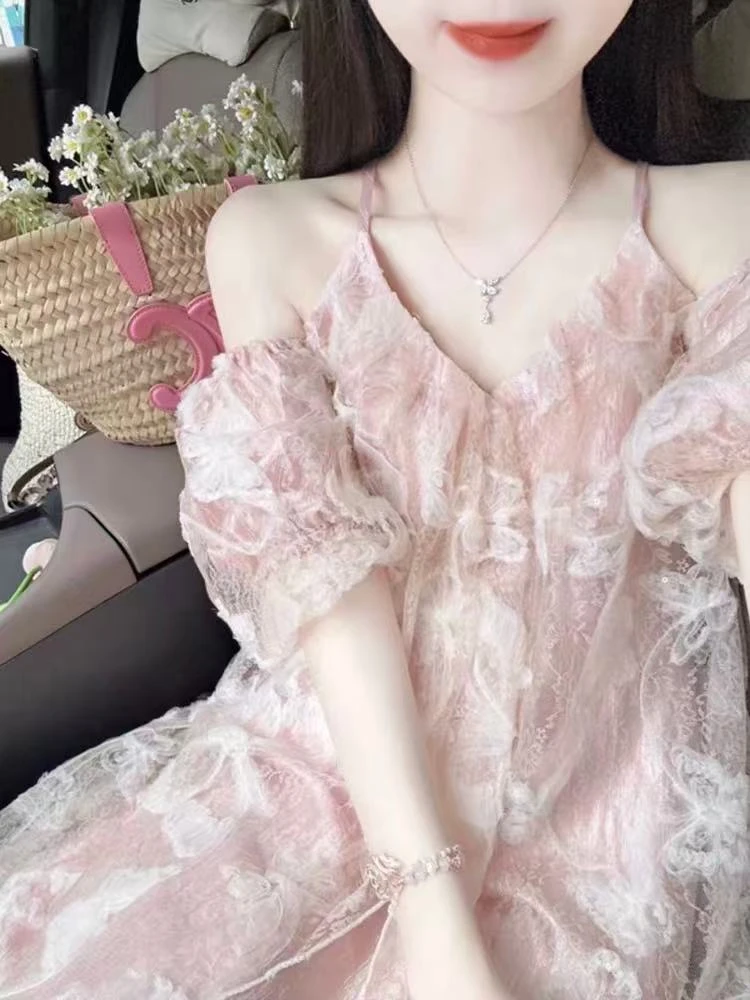 【601-700编码点这里】直播间看款再拍夏季高端连衣裙女（NO退NO换）