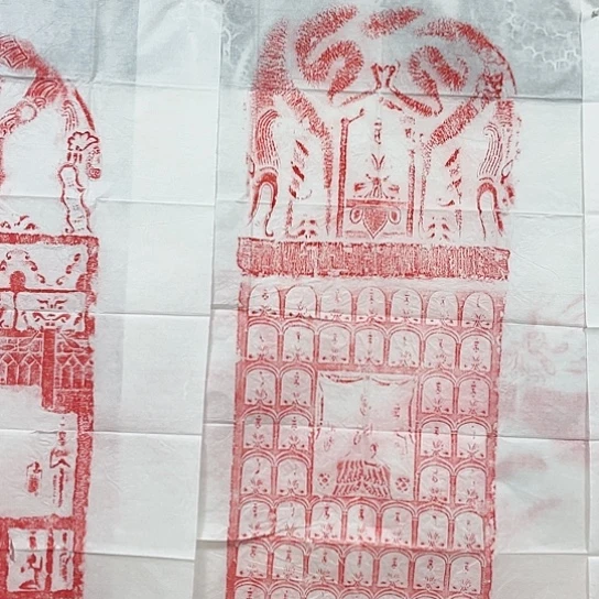 【闪购商品】拓片用纸其他虎*哥福利三张