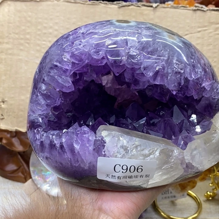 大型摆件（非配饰）未镶嵌紫晶