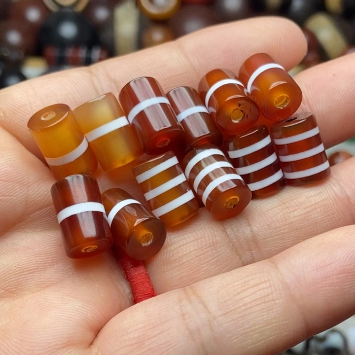 玛瑙/玉髓颈饰未镶嵌1*7