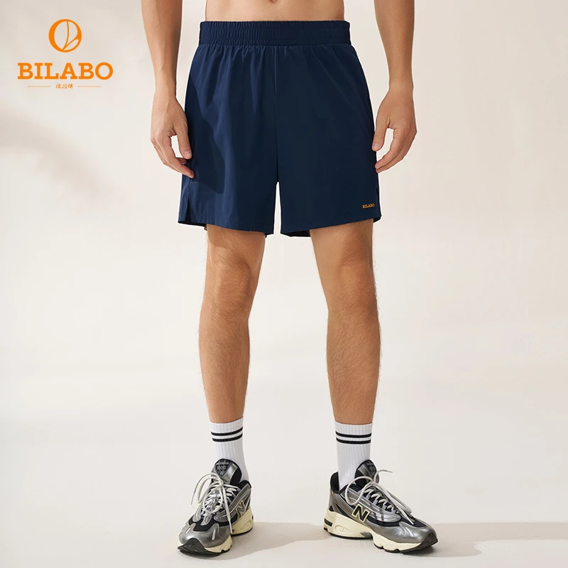 BILABO/彼拉博008+203户外运动短裤跑步健身训练裤速干透气短裤