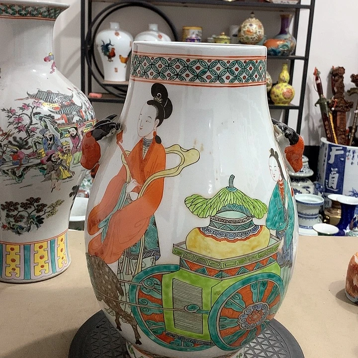 摆件陶博古架陶瓷摆件