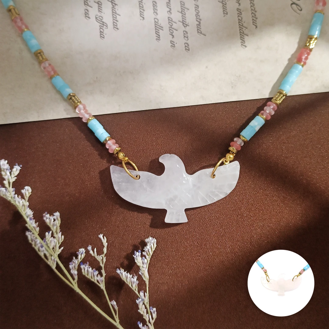 钛钢锆石项链 WTJ-006299【春日来信】项链 ins百搭时尚精致