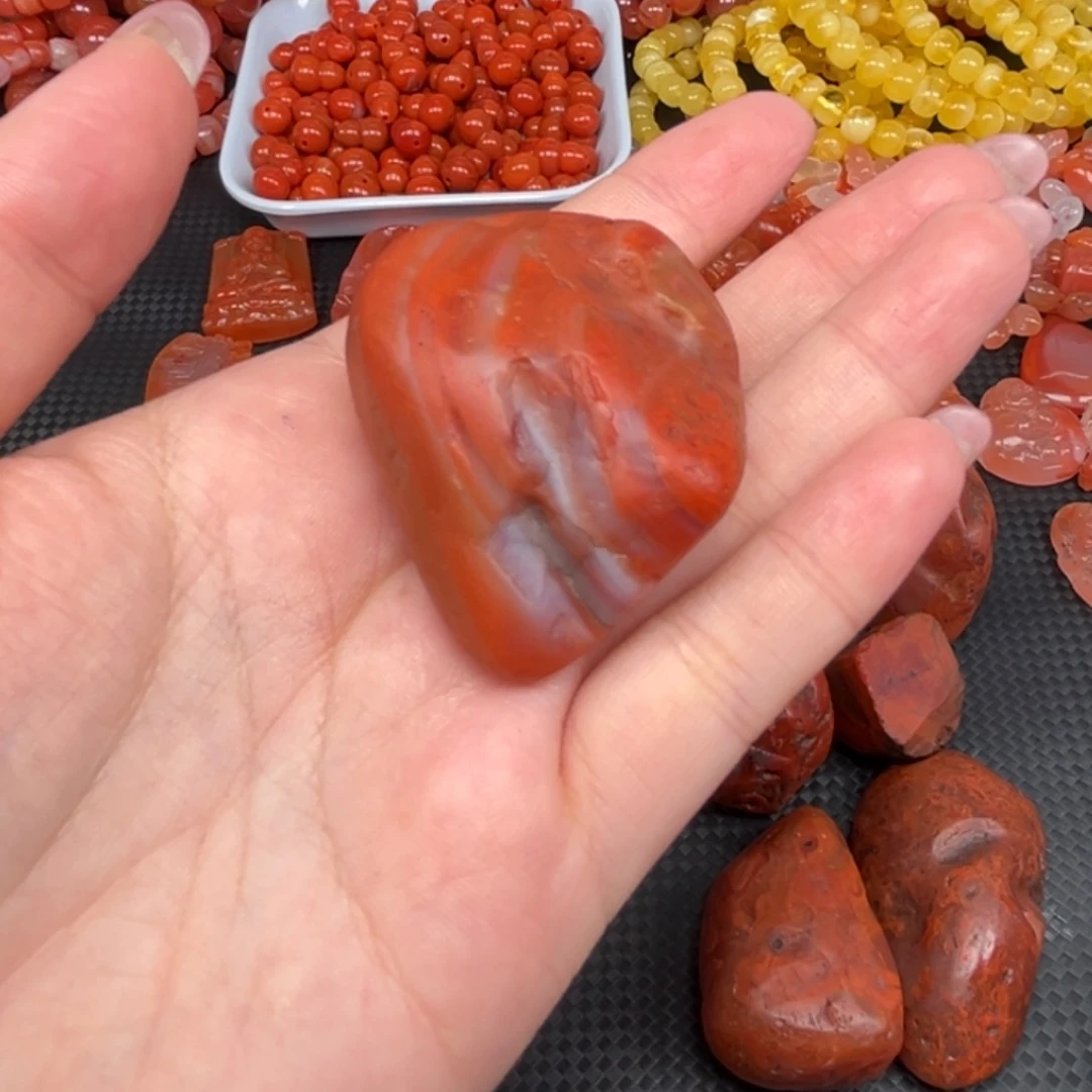 墨***阳南红玛瑙未镶嵌吊坠(不含链)