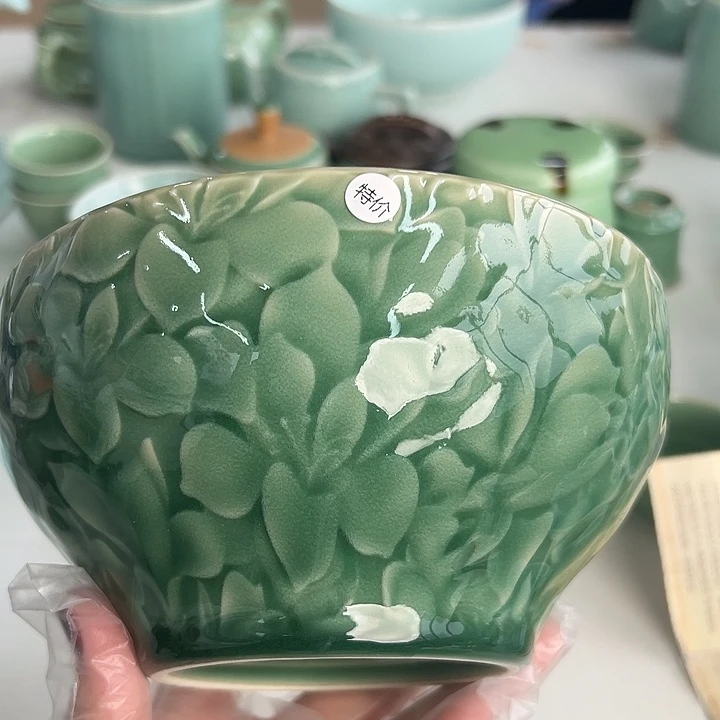 小米茶器龙泉青瓷