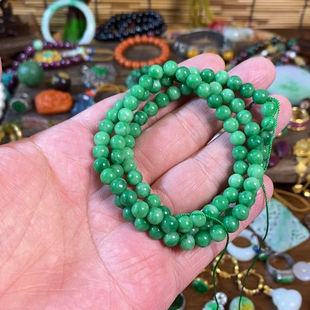 翡翠散珠漂亮漂亮漂亮漂亮