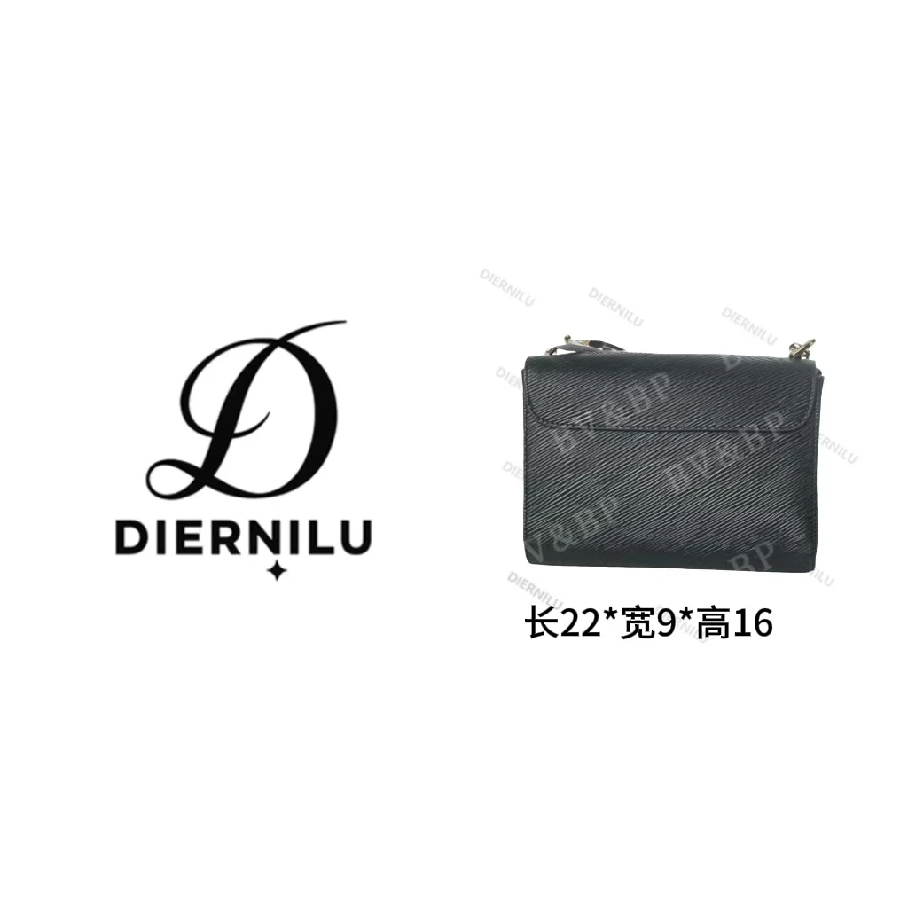 【晚晚真皮高定】2025新款百搭气质女包斜跨手提包BV028V-黑色