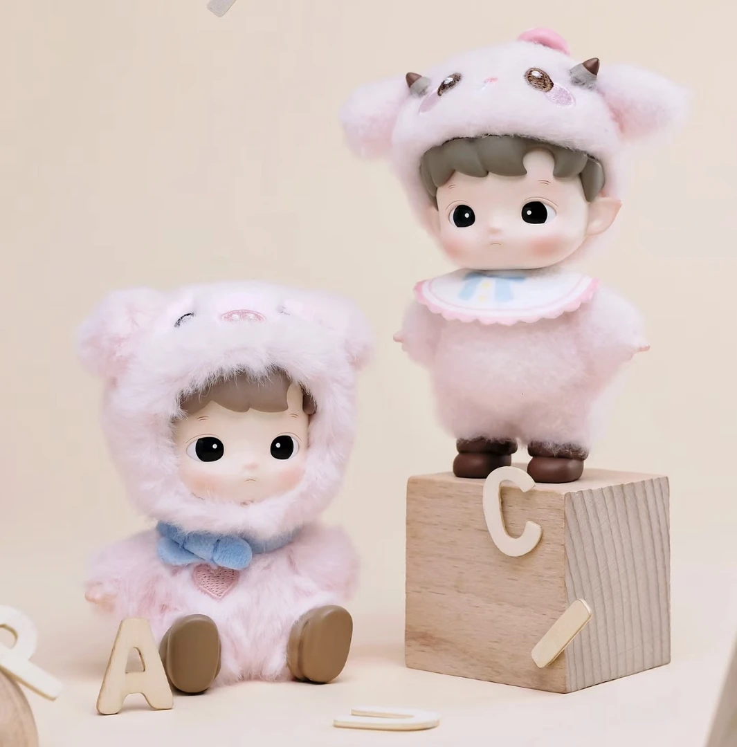 【直播拆】hacipupu动物贴贴系列毛绒盲盒