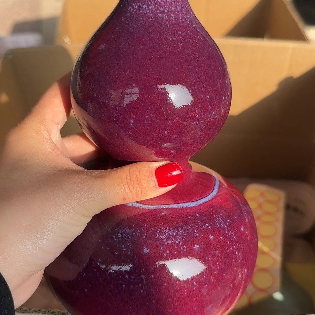 摆件陶郑家钧窑摆件