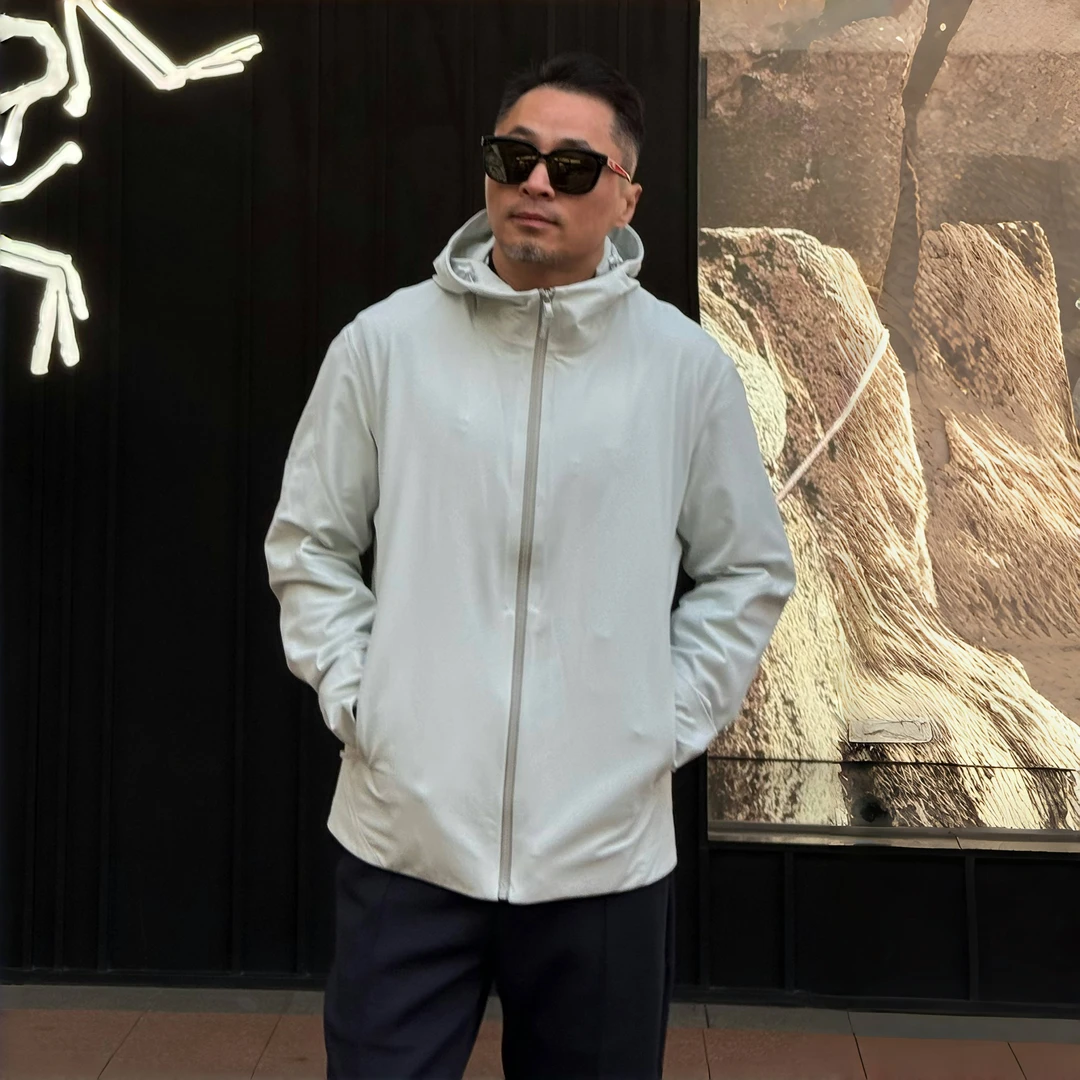 商小鸟连帽压胶夹克外套（24DJ-310）