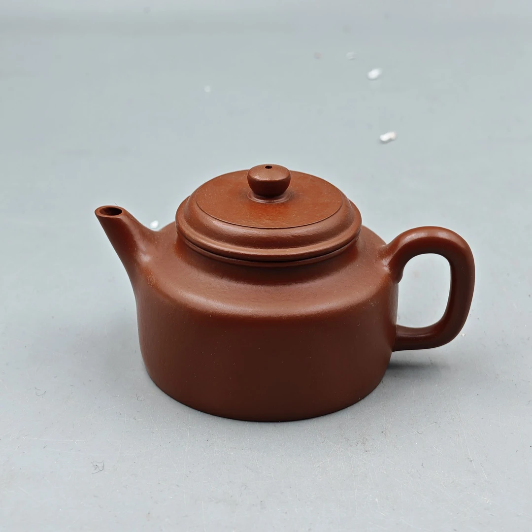 邵忠源-剑流德钟 贵妃红朱泥 150 cc 紫砂茶壶
