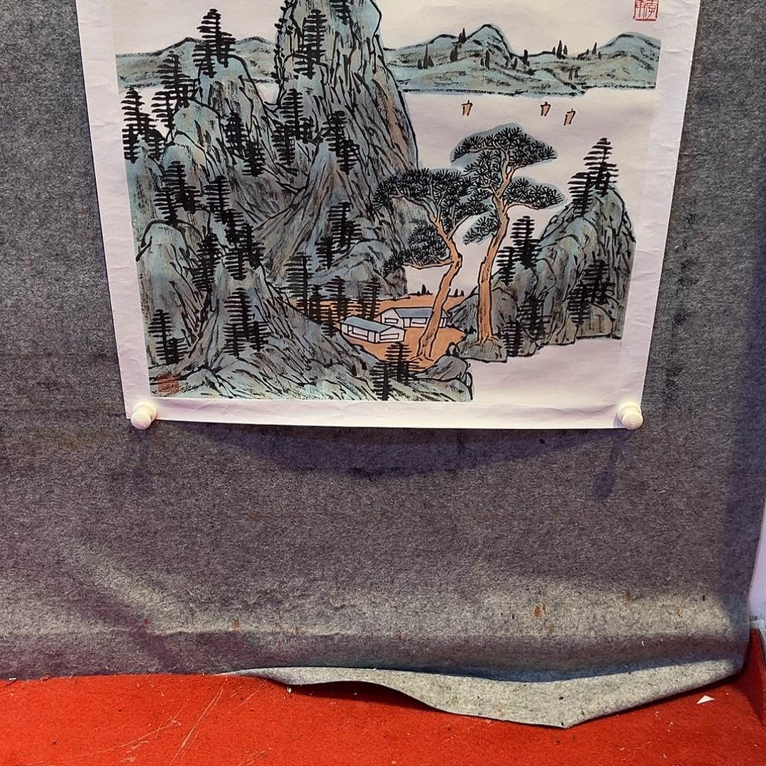 国画老师艺术精品