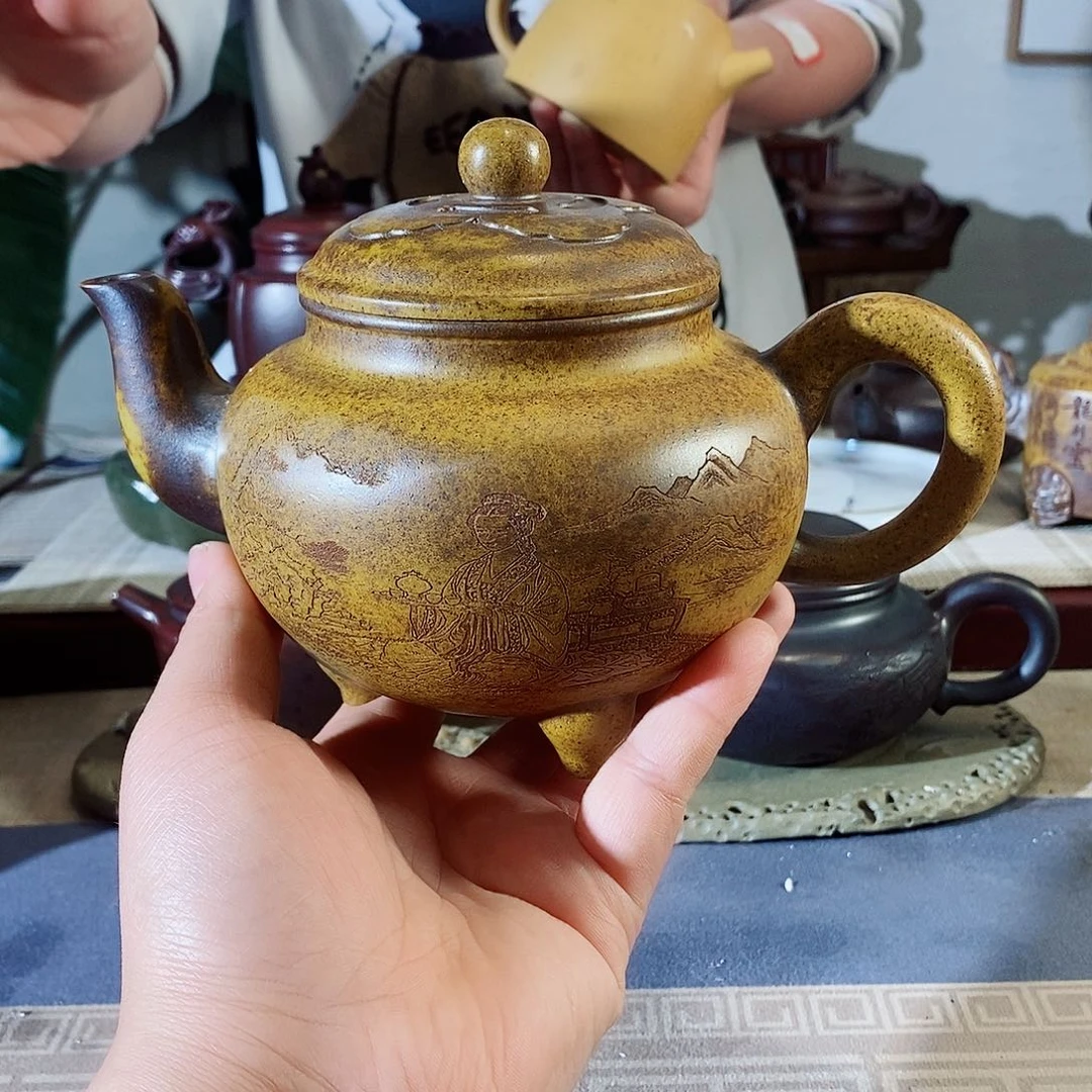 紫砂茶壶宜兴的小