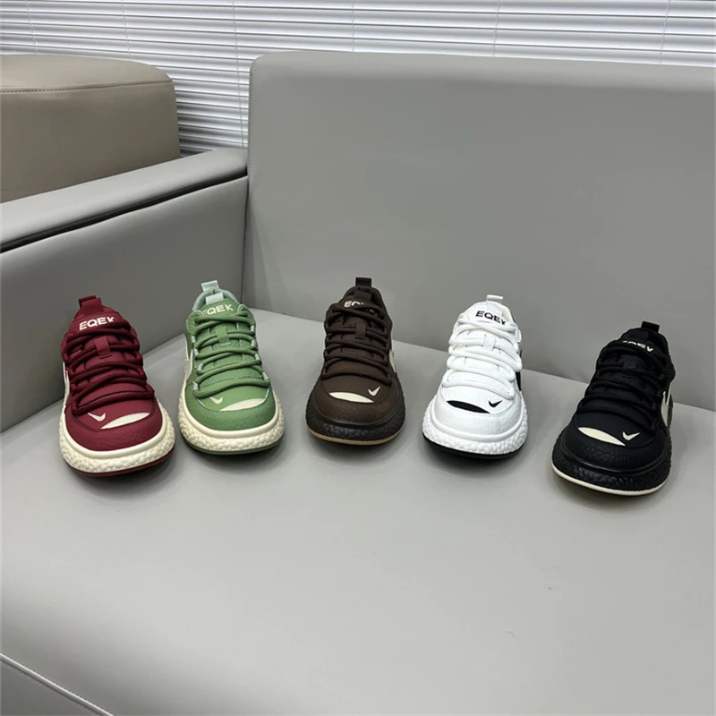 男鞋2025秋冬季新款时尚休闲鞋加绒保暖舒适百搭男士运动小白鞋男