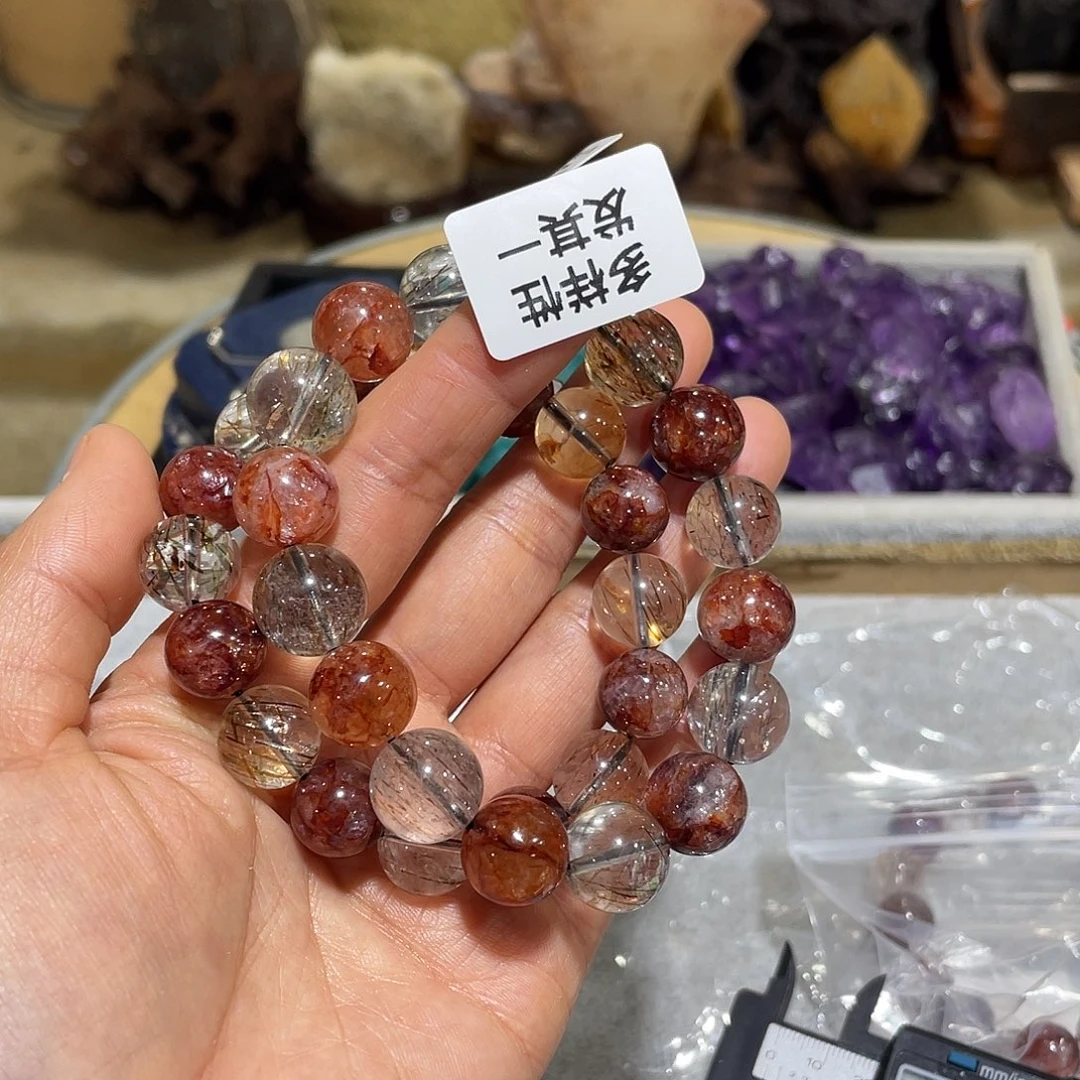 水晶手串13m m未镶嵌多样性发一条j h 240