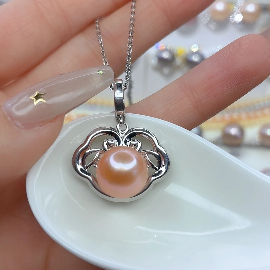 淡水珍珠合金颈饰