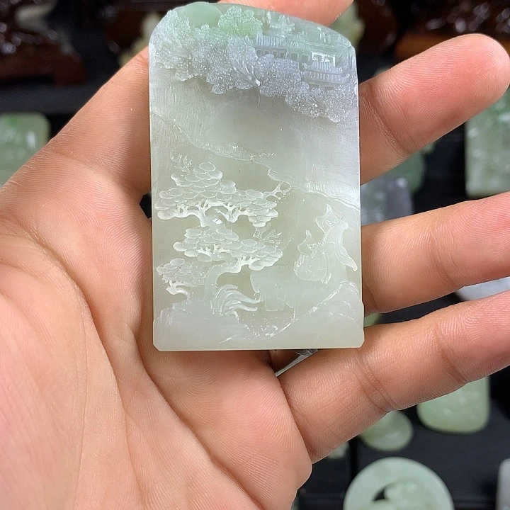 未镶嵌和田玉挂件