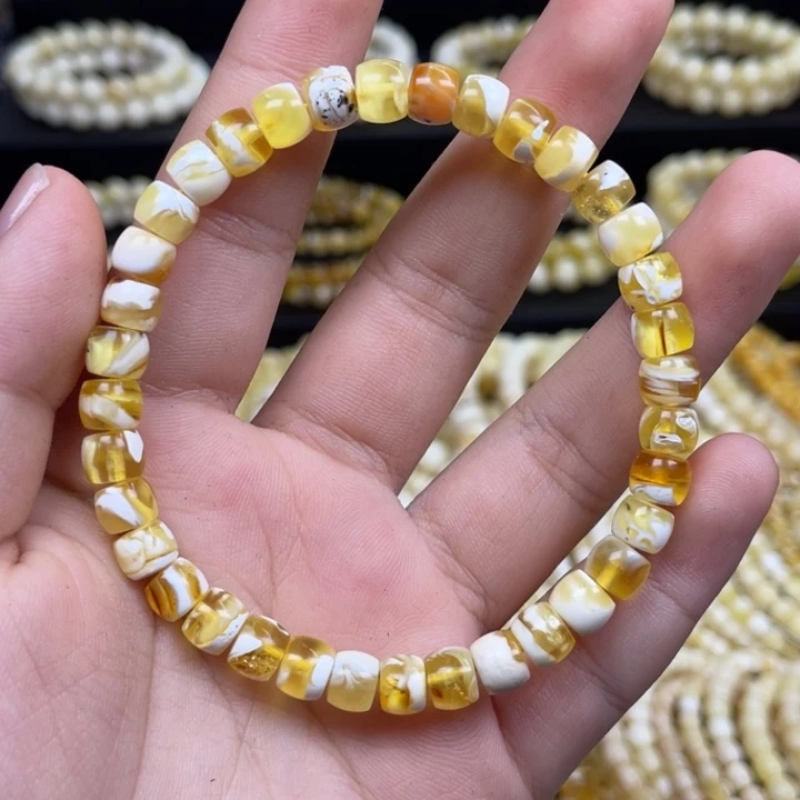 蜜蜡未镶嵌珠宝奇石6.5m