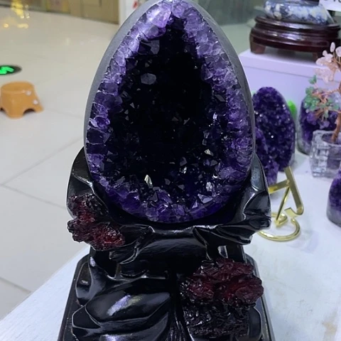 【闪购商品】未镶嵌珠宝半成品紫晶用****7水晶