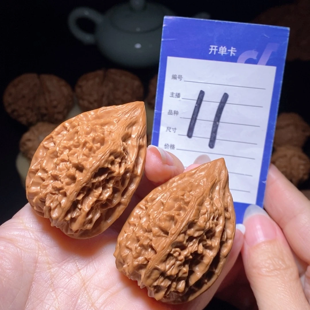 文玩核桃把件鸡心38左右偏远不包邮无运费险