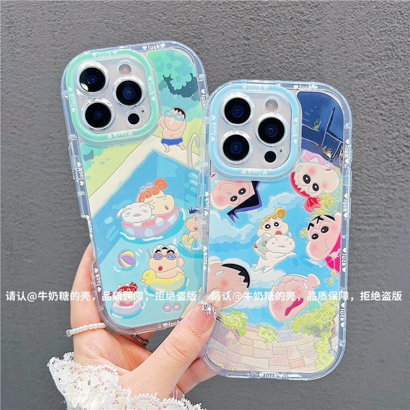 泡芙羽纱适用苹果16/iPhone/华为荣耀/OPPO/VIVO/小米/手机壳爆款