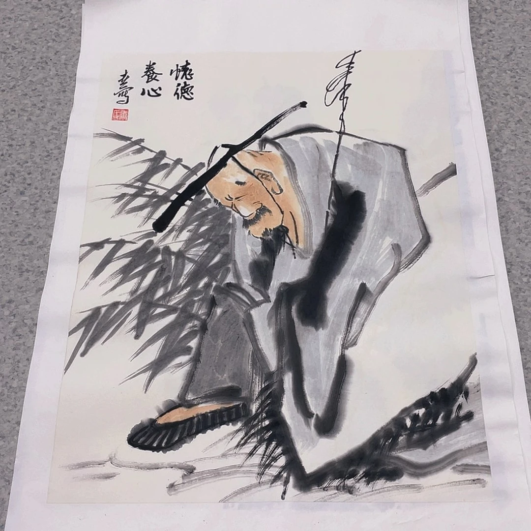 国画1.4平尺国画作品
