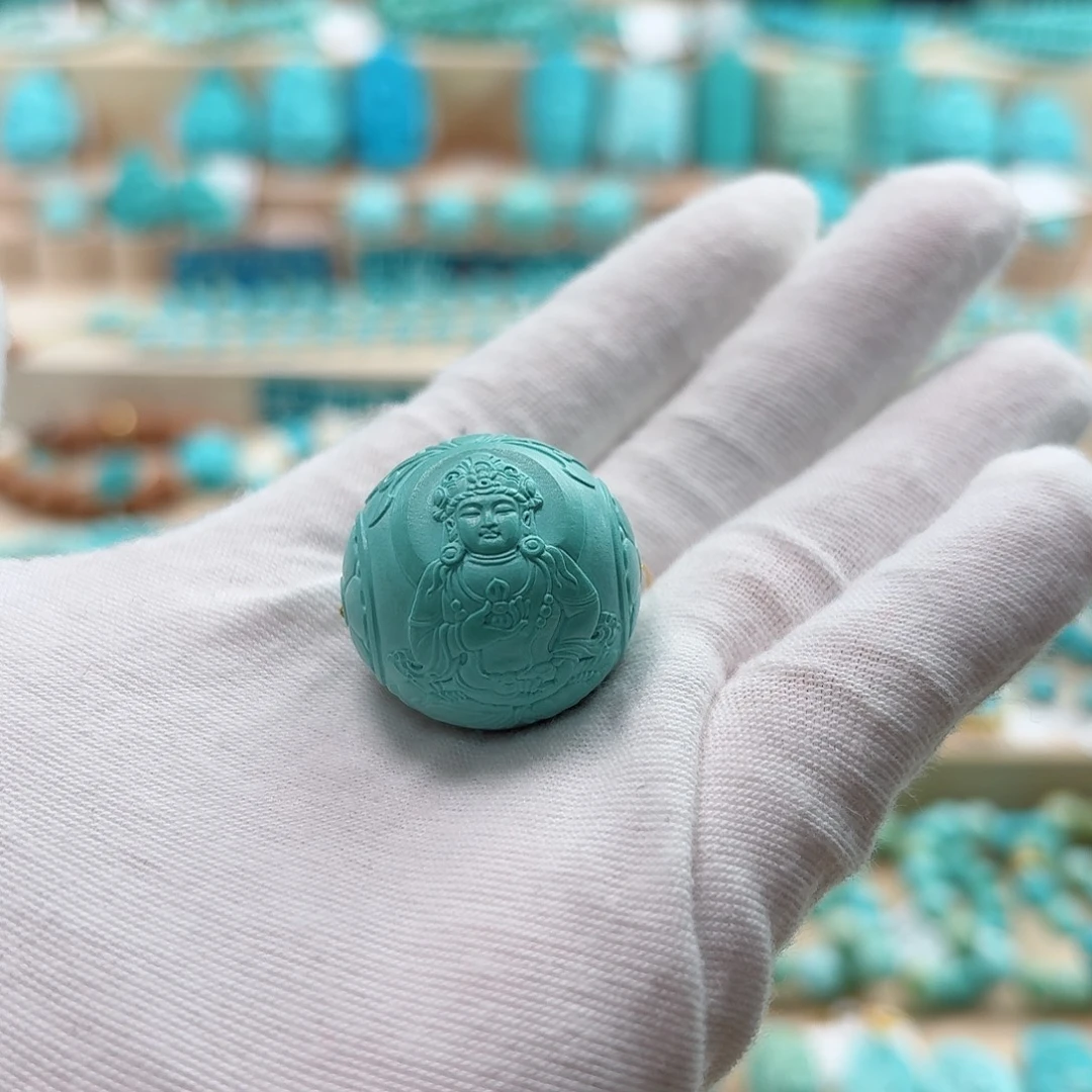 绿松石未镶嵌珠宝奇石