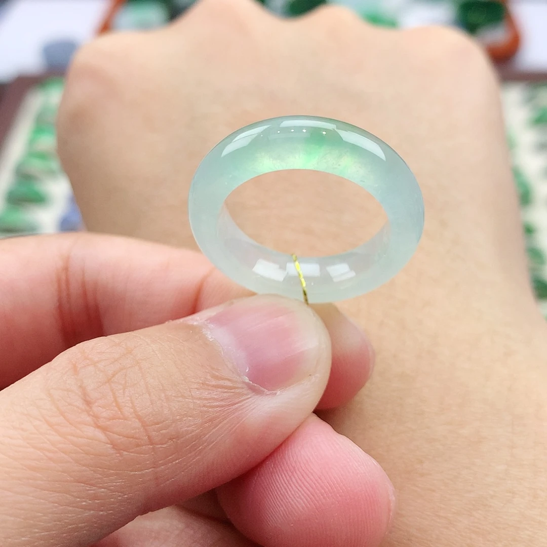 未镶嵌戒指翡翠16号