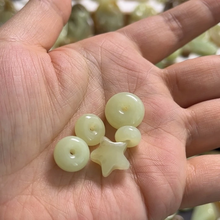 和田玉挂件未镶嵌鱼*