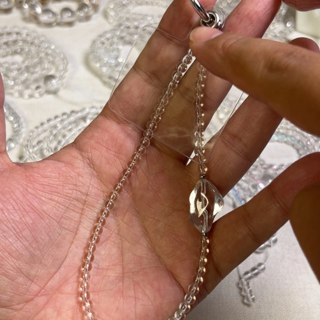【闪购商品】水晶手链未镶嵌手机链